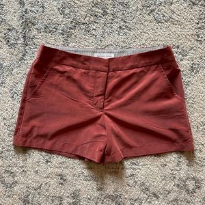 Matison Stone suede chino shorts